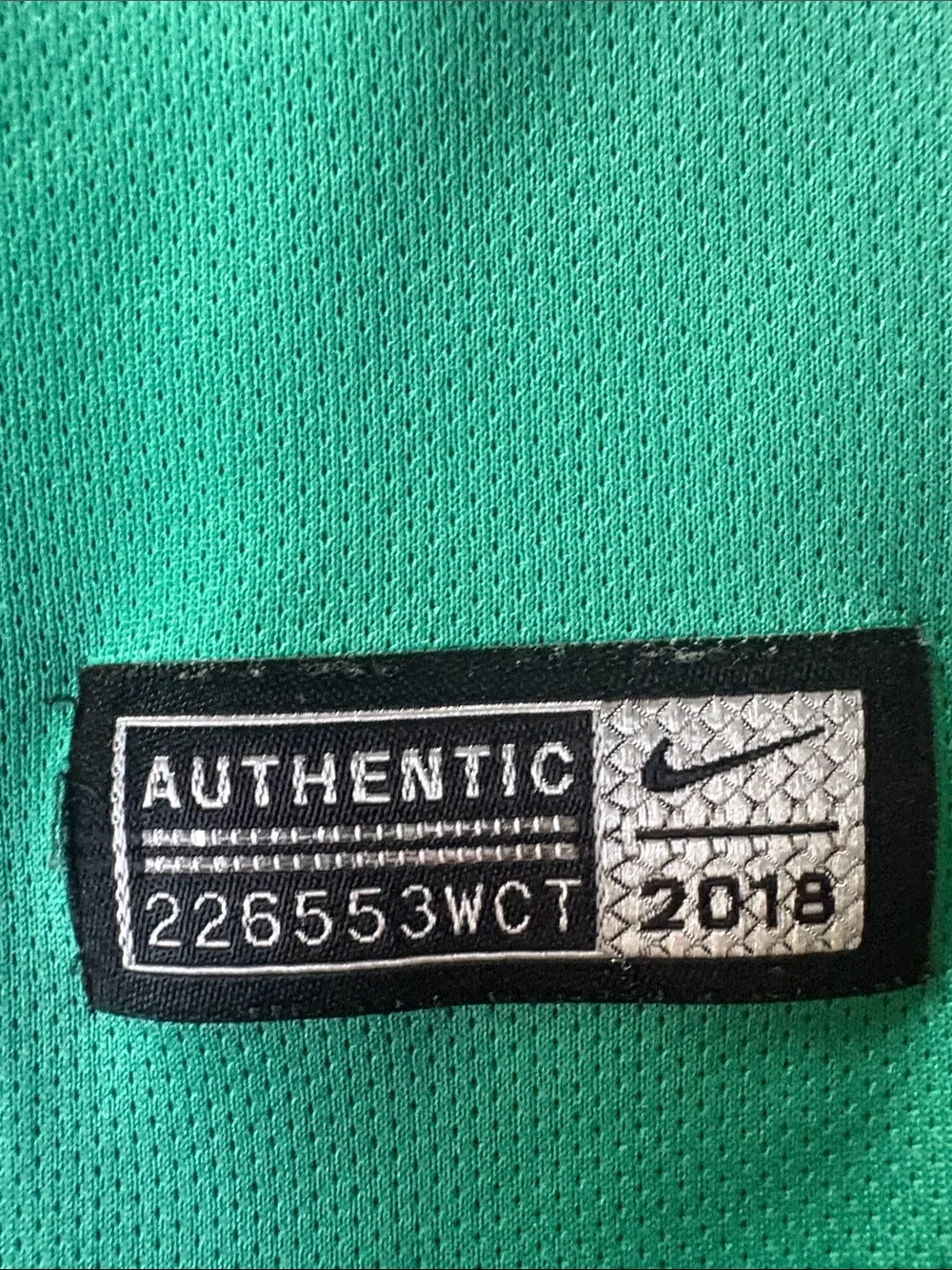 Nike Kids Green & Navy Tottenham Hotspur Soccer Jersey with AIA Logo